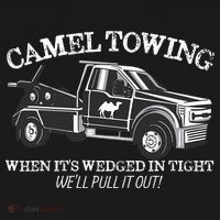 Camel Towing Inappropriate Humor Adult Humor Camel Towing Women's Hoodie thumb 2