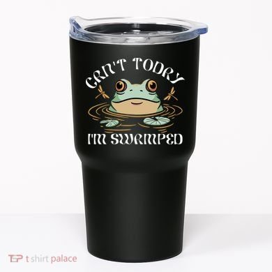 Can't Today I'm Swamped Toad Frog Meme Tumbler