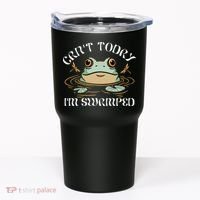 Can't Today I'm Swamped Toad Frog Meme Tumbler thumb 0