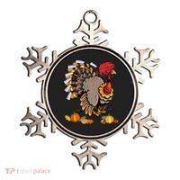 Cute Turkey Ice Hockey Player Turkeys Day Happy Thanksgiving Gift Ornament thumb 0