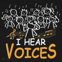 Choir Teacher I Hear Voices Chorister Church Choral Music T-Shirt thumb 7