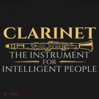 Clarinet The Instrument For Intelligent People Clarinetist Women's Hoodie thumb 2