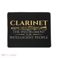 Clarinet The Instrument For Intelligent People Clarinetist Mousepad thumb 0