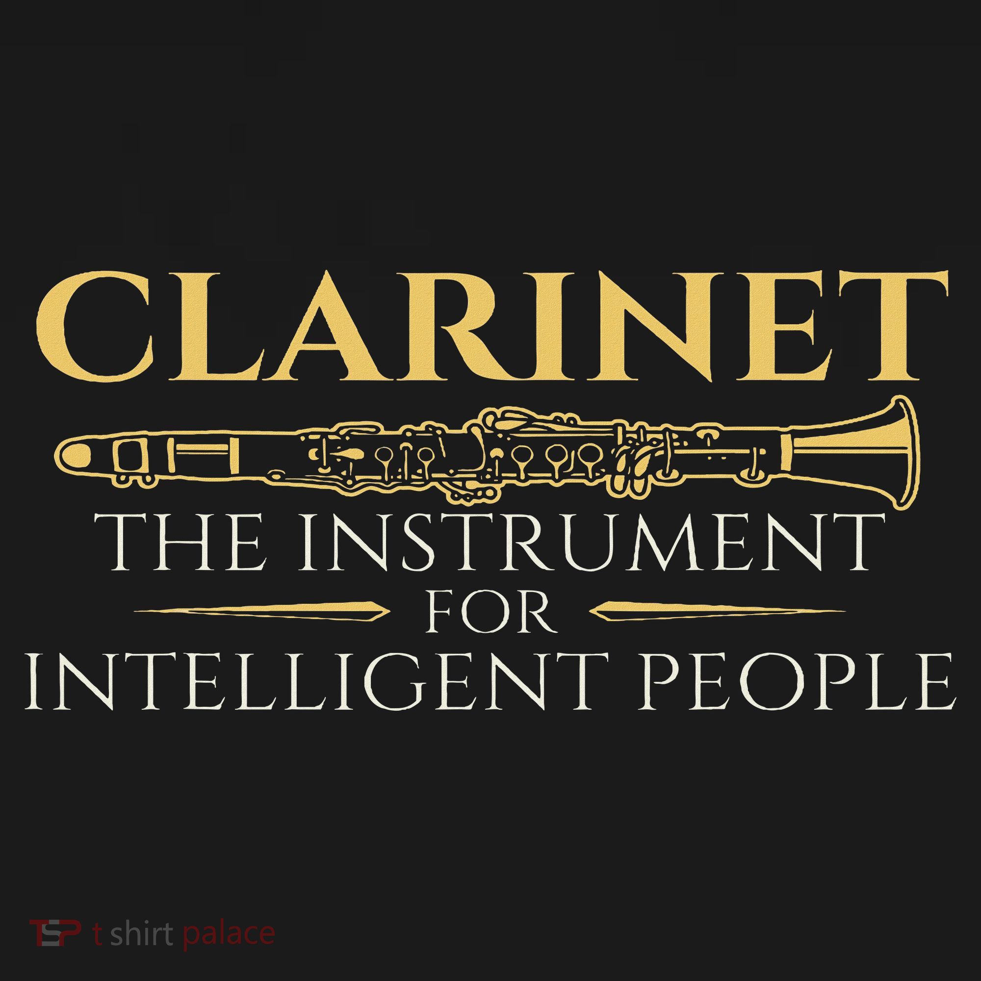 Clarinet The Instrument For Intelligent People Clarinetist Women's Tank Top