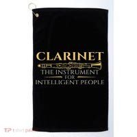 Clarinet The Instrument For Intelligent People Clarinetist Golf Towel thumb 0