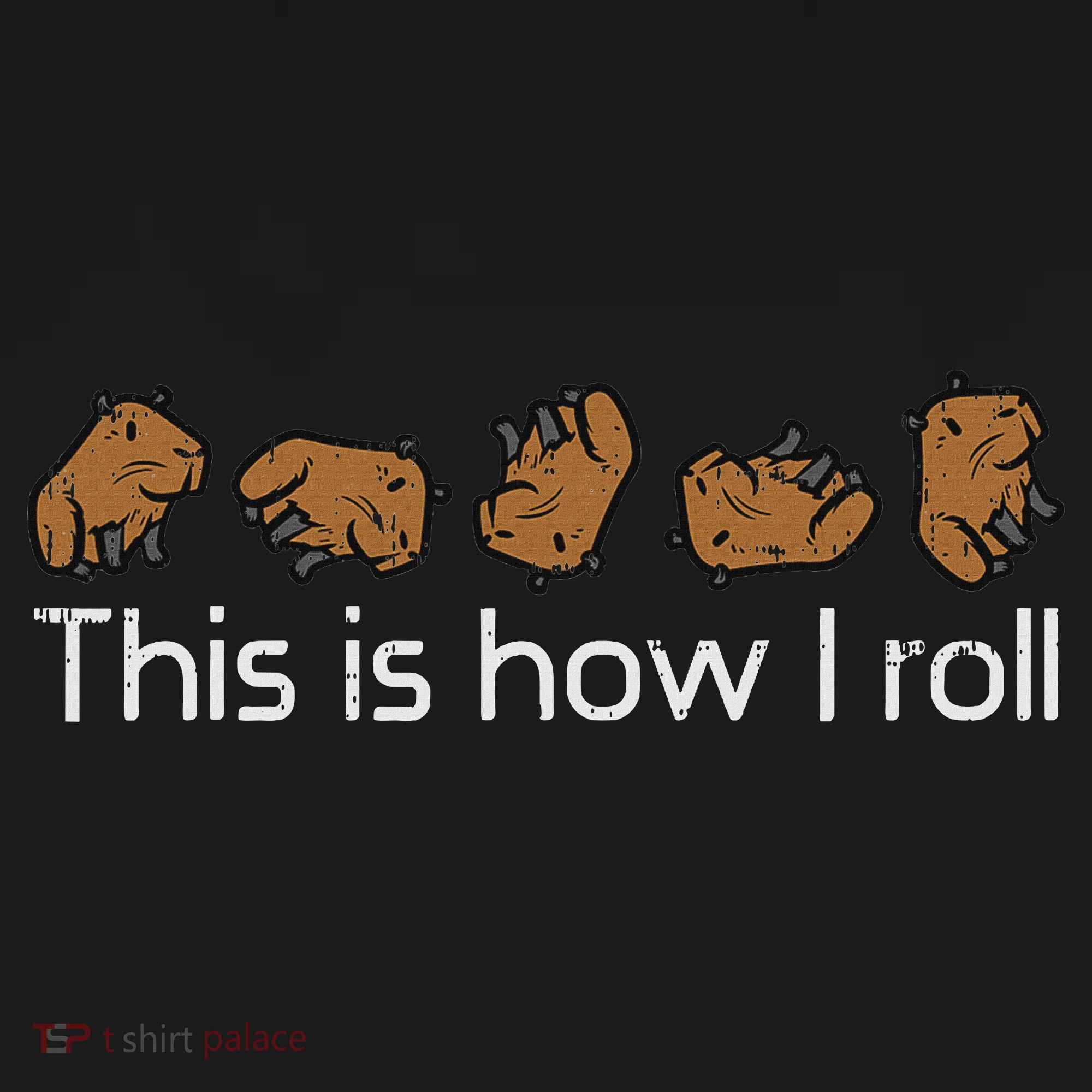 Capybara This Is How I Roll Cute Capy Rodent Women Women's Hoodie