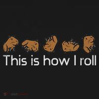 Capybara This Is How I Roll Cute Capy Rodent Women Women's Tank Top thumb 5