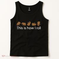 Capybara This Is How I Roll Cute Capy Rodent Women Tank Top thumb 2