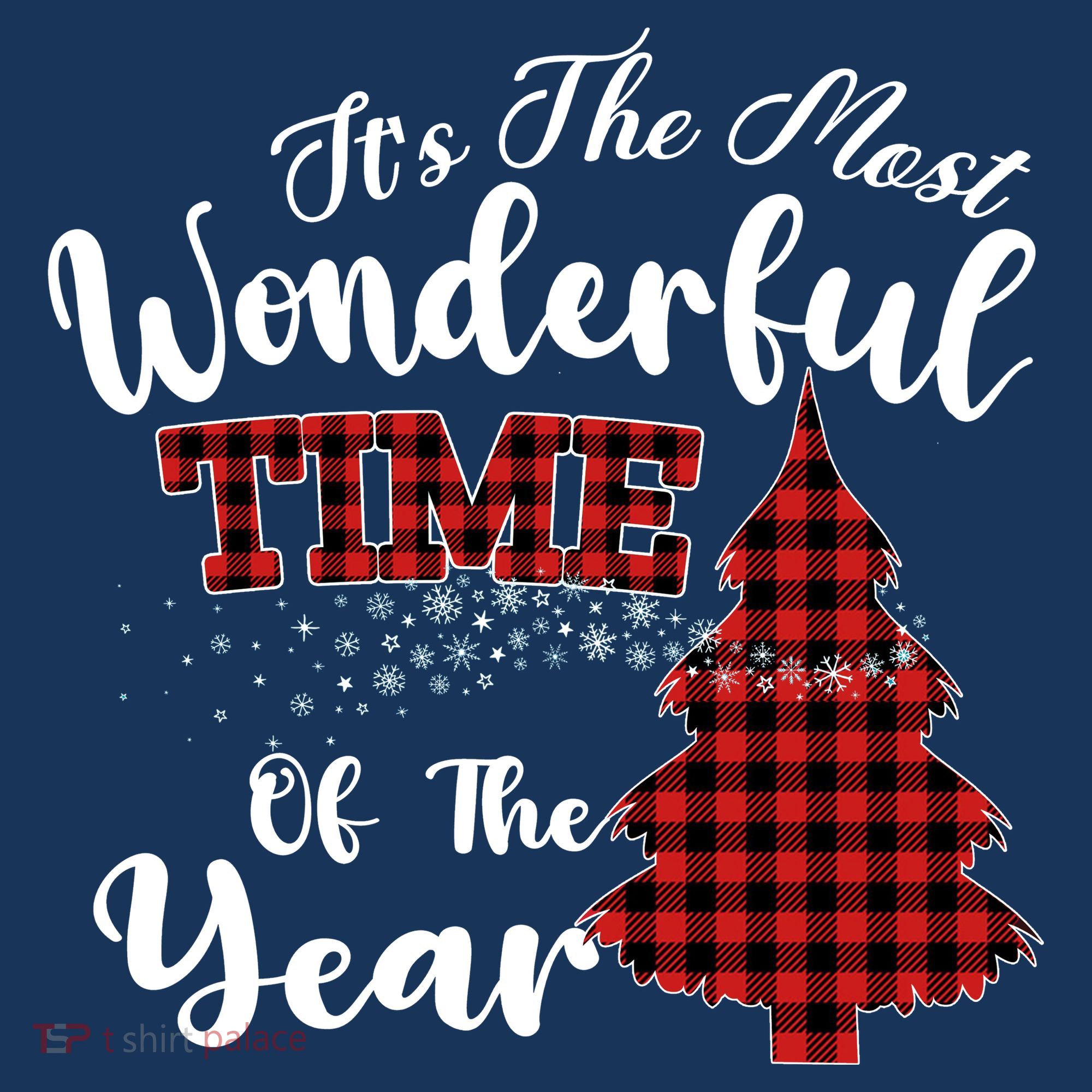 Christmas Trees It's The Most Wonderful Time Of The Year Long Sleeve Shirt