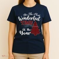 Christmas Trees It's The Most Wonderful Time Of The Year T-Shirt thumb 4