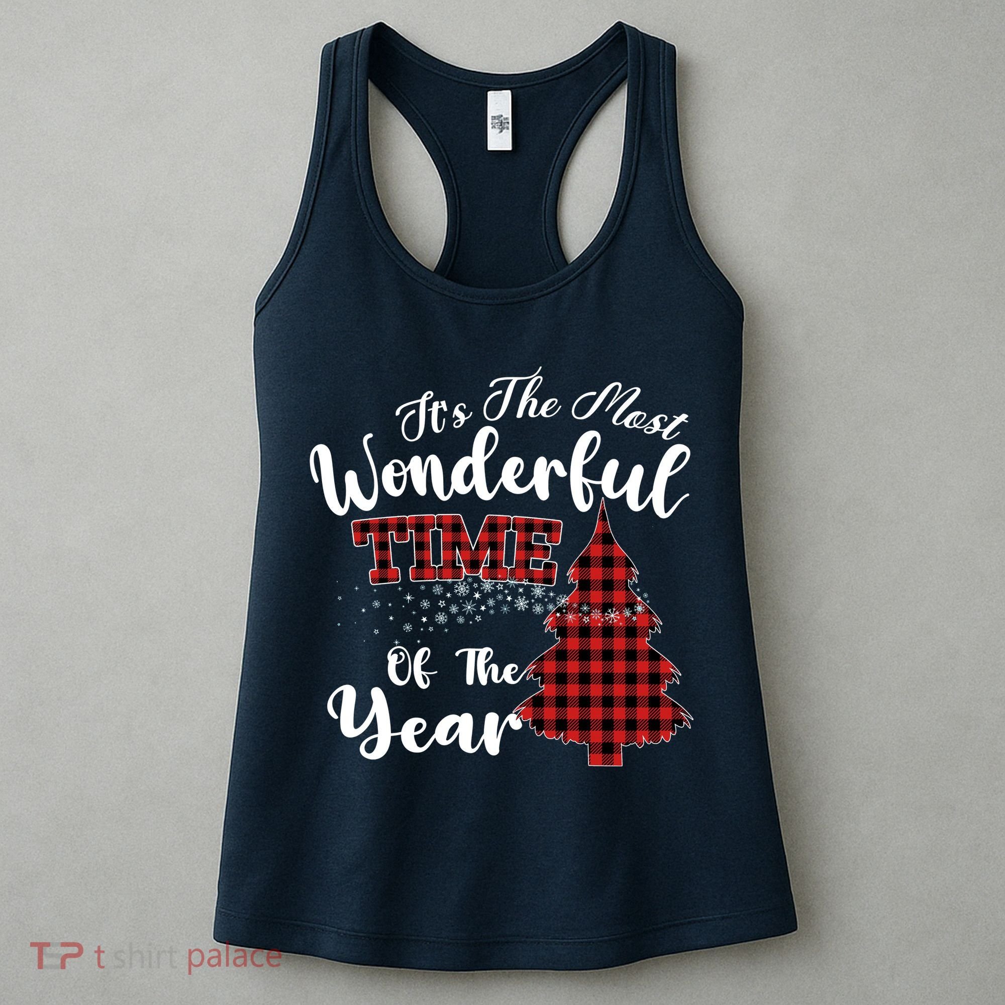 Christmas Trees It's The Most Wonderful Time Of The Year Women's Tank Top
