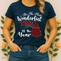 Christmas Trees It's The Most Wonderful Time Of The Year Women's T-Shirt thumb 2