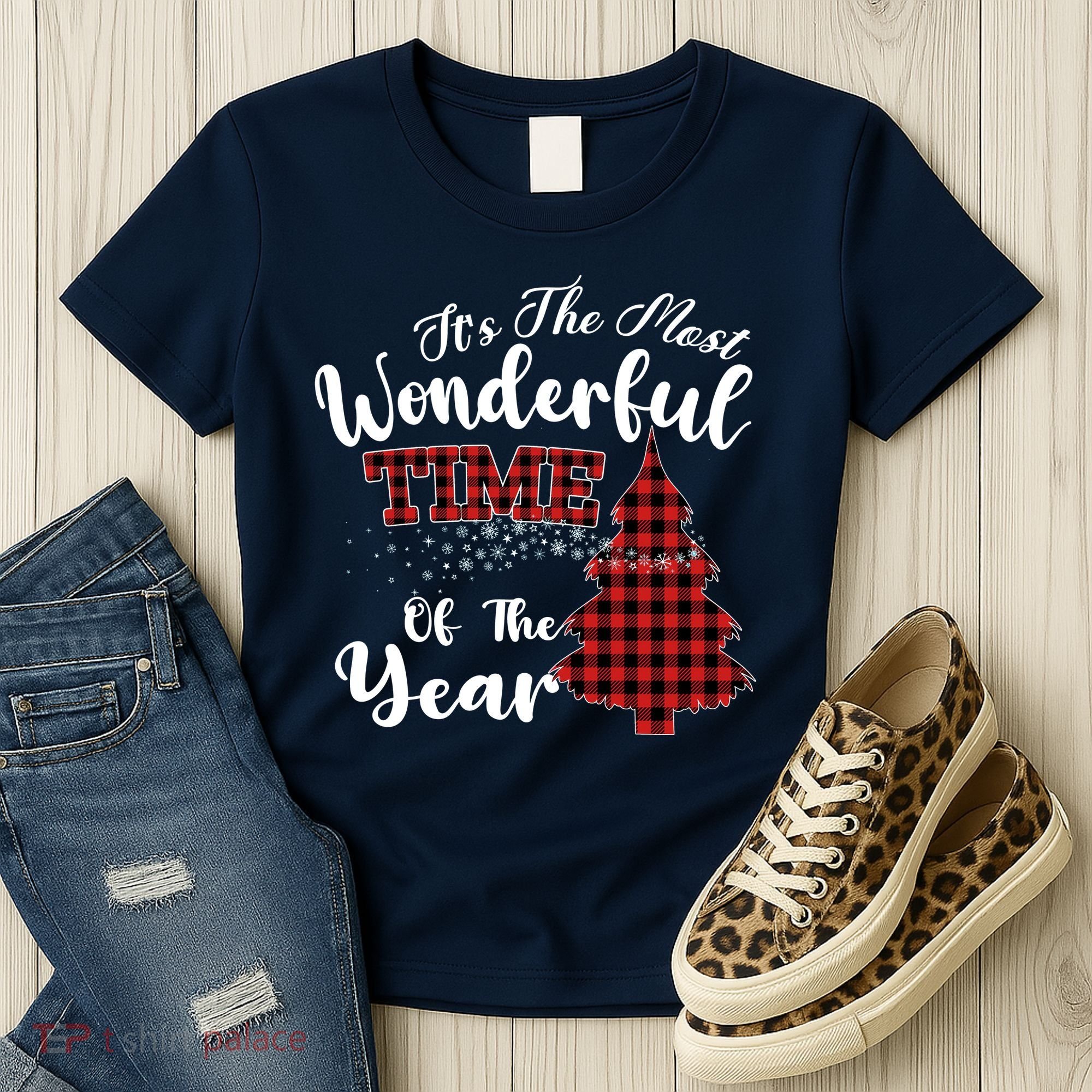 Christmas Trees It's The Most Wonderful Time Of The Year Women's T-Shirt