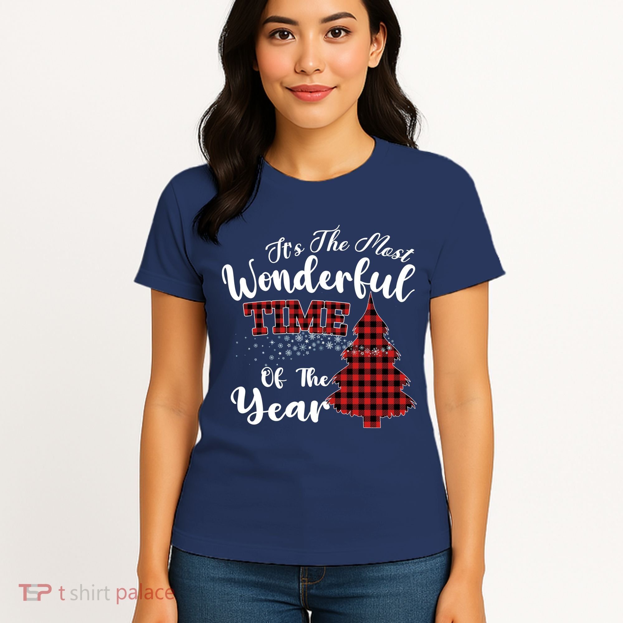 Christmas Trees It's The Most Wonderful Time Of The Year Women's T-Shirt
