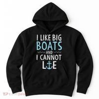 Cruise Trip I Like Big Boats And I Cannot Lie Cruising Hoodie thumb 0