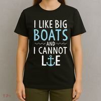 Cruise Trip I Like Big Boats And I Cannot Lie Cruising T-Shirt thumb 4