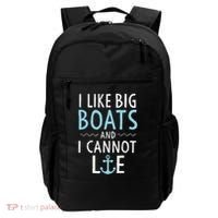 Cruise Trip I Like Big Boats And I Cannot Lie Cruising Backpack thumb 0