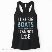 Cruise Trip I Like Big Boats And I Cannot Lie Cruising Women's Tank Top thumb 0