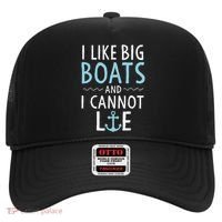 Cruise Trip I Like Big Boats And I Cannot Lie Cruising Hat thumb 0