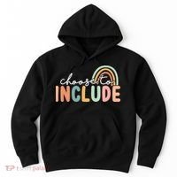 Choose To Include For Autism Teacher Special Education SPED Hoodie thumb 0