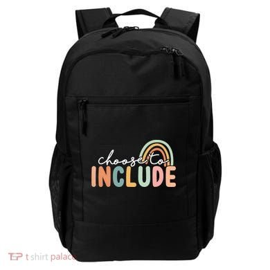 Choose To Include For Autism Teacher Special Education SPED Backpack