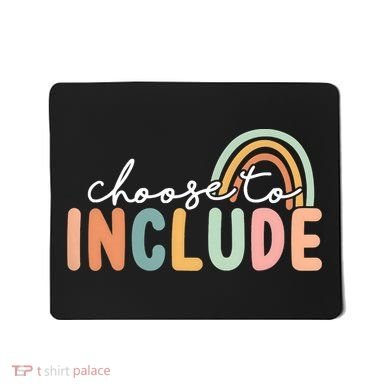 Choose To Include For Autism Teacher Special Education SPED Mousepad
