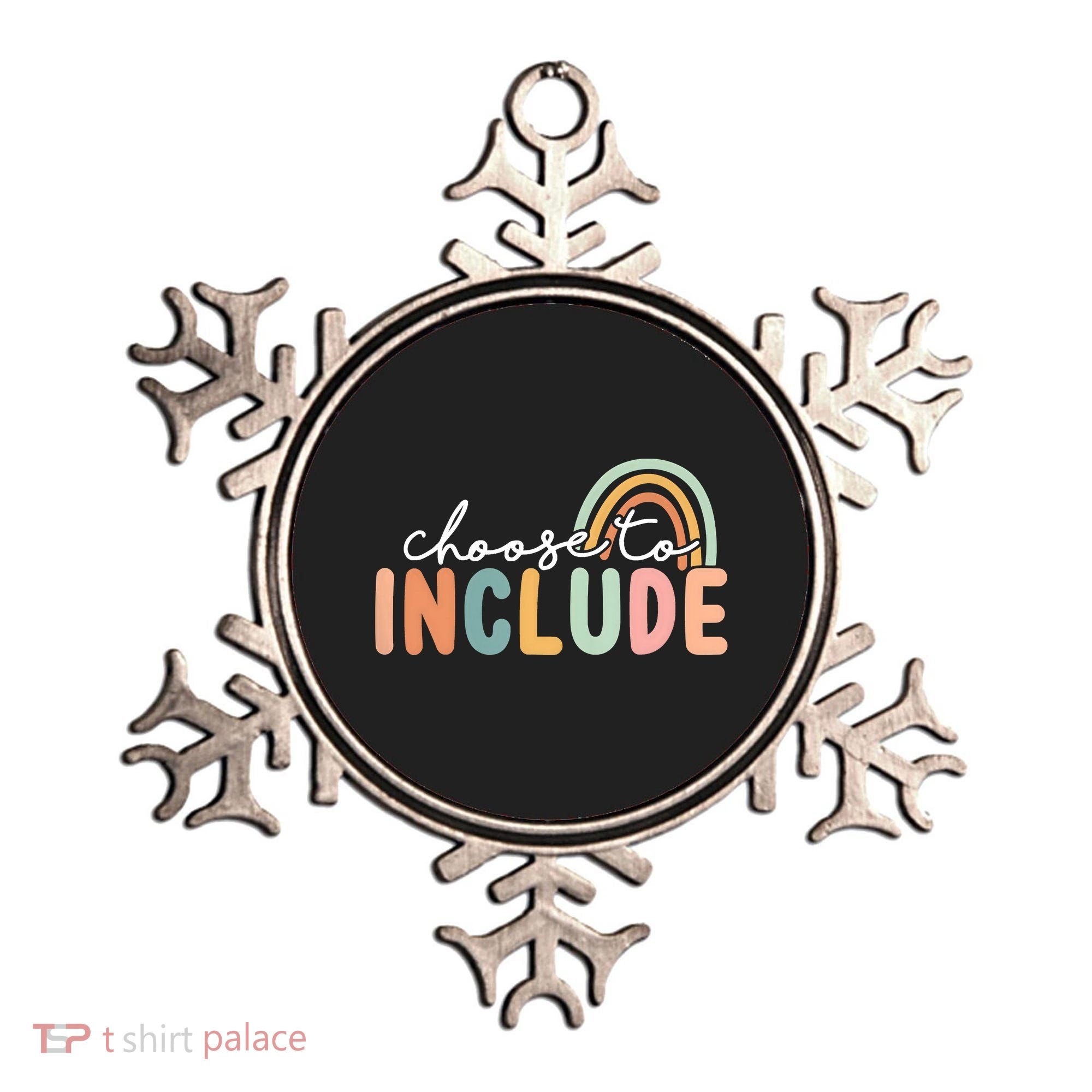 Choose To Include For Autism Teacher Special Education SPED Ornament