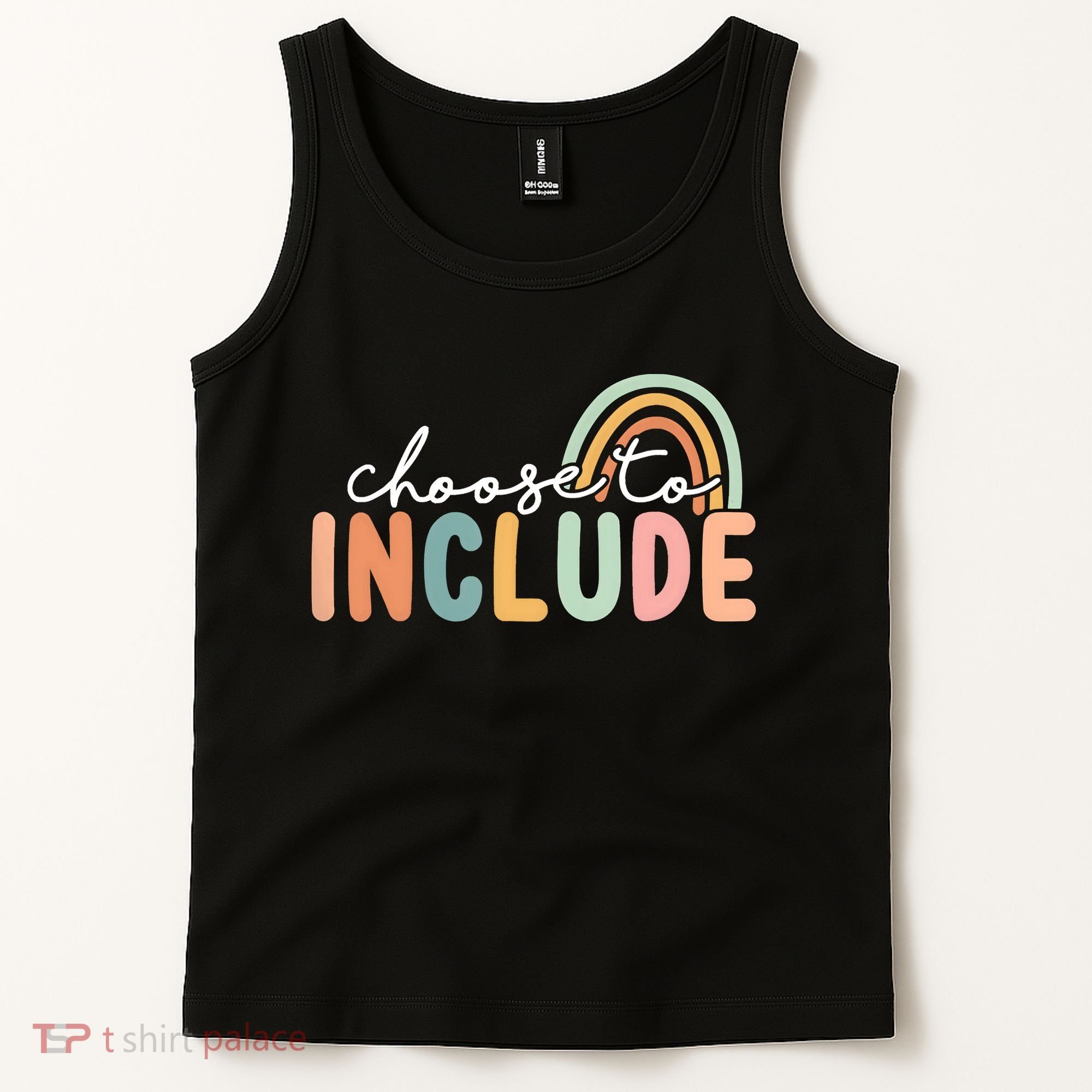 Choose To Include For Autism Teacher Special Education SPED Tank Top