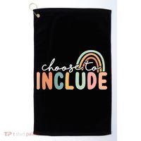 Choose To Include For Autism Teacher Special Education SPED Golf Towel thumb 0