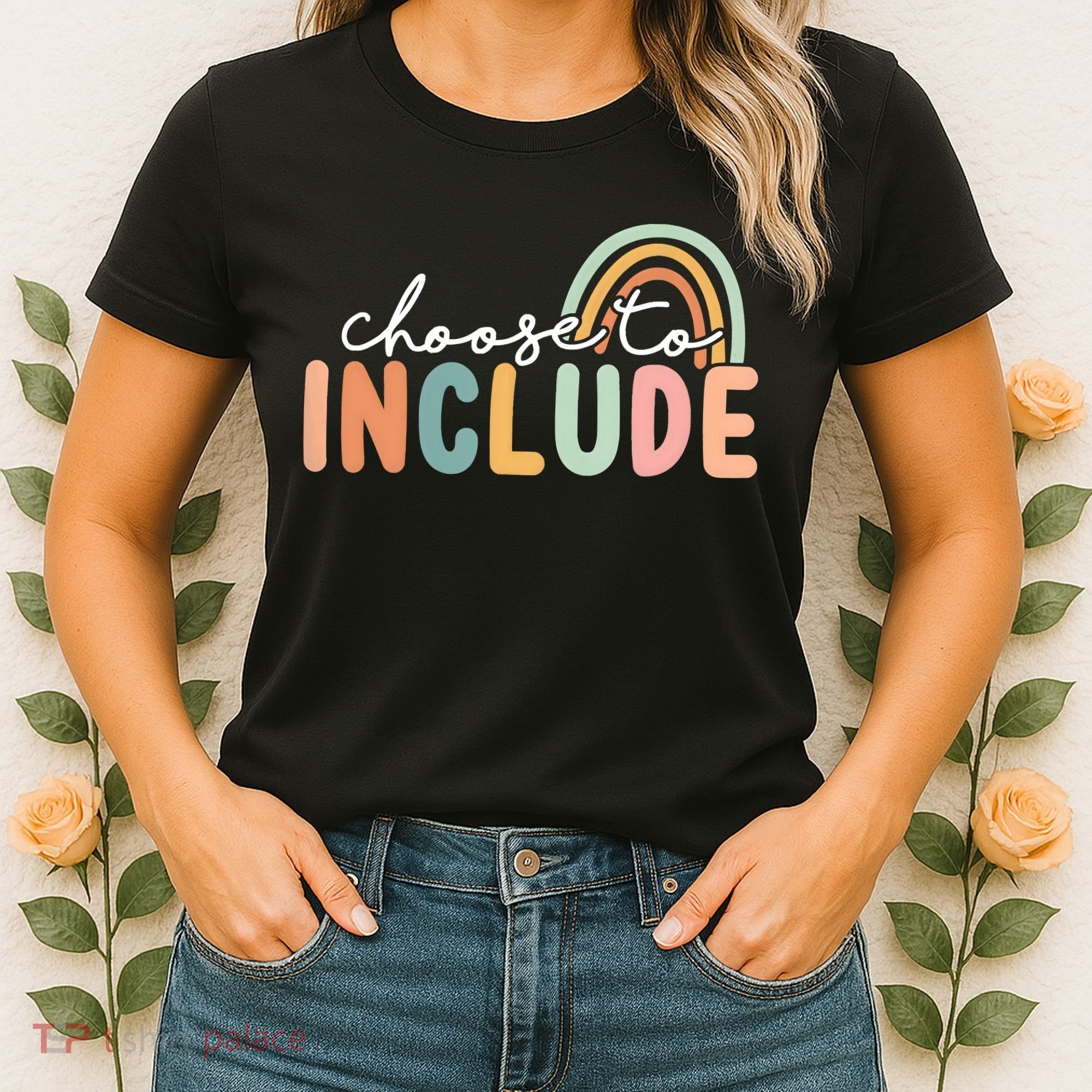 Choose To Include For Autism Teacher Special Education SPED Women's T-Shirt