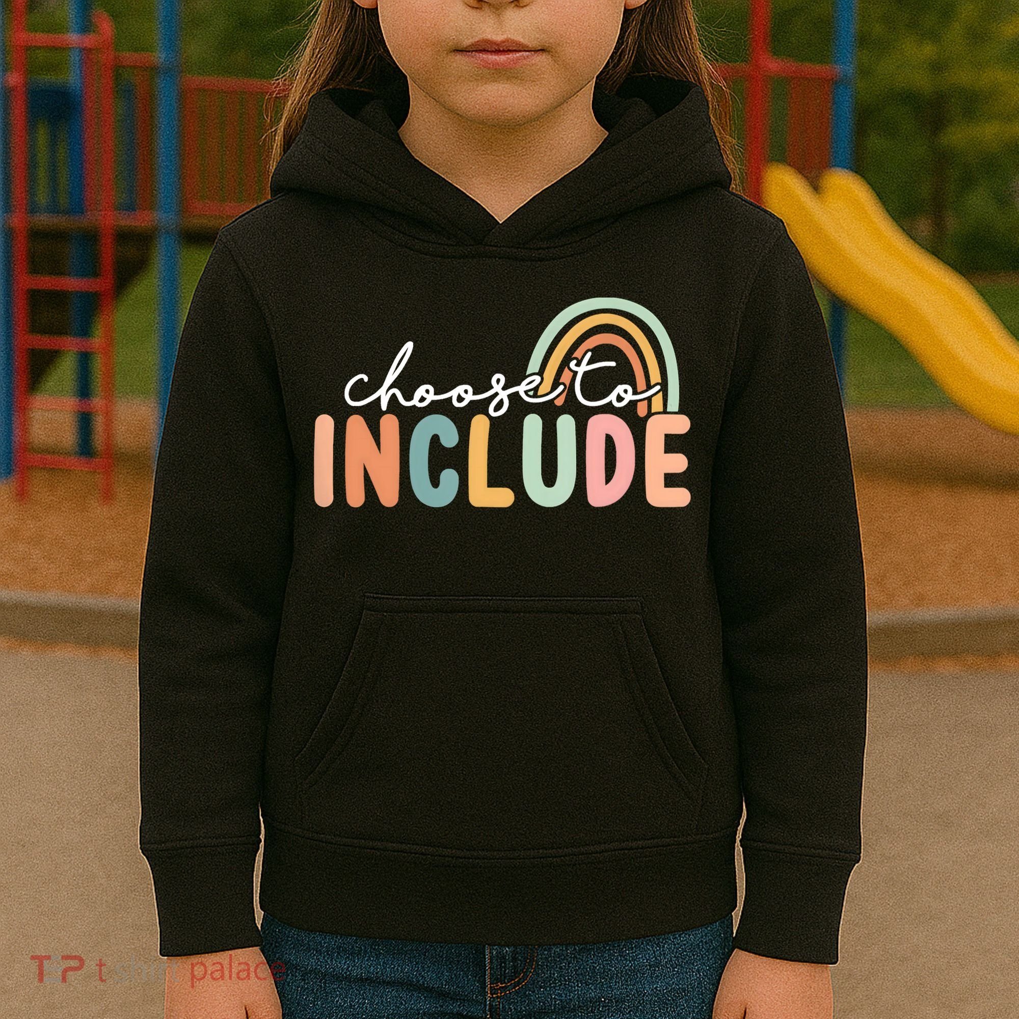 Choose To Include For Autism Teacher Special Education SPED Kids Hoodie