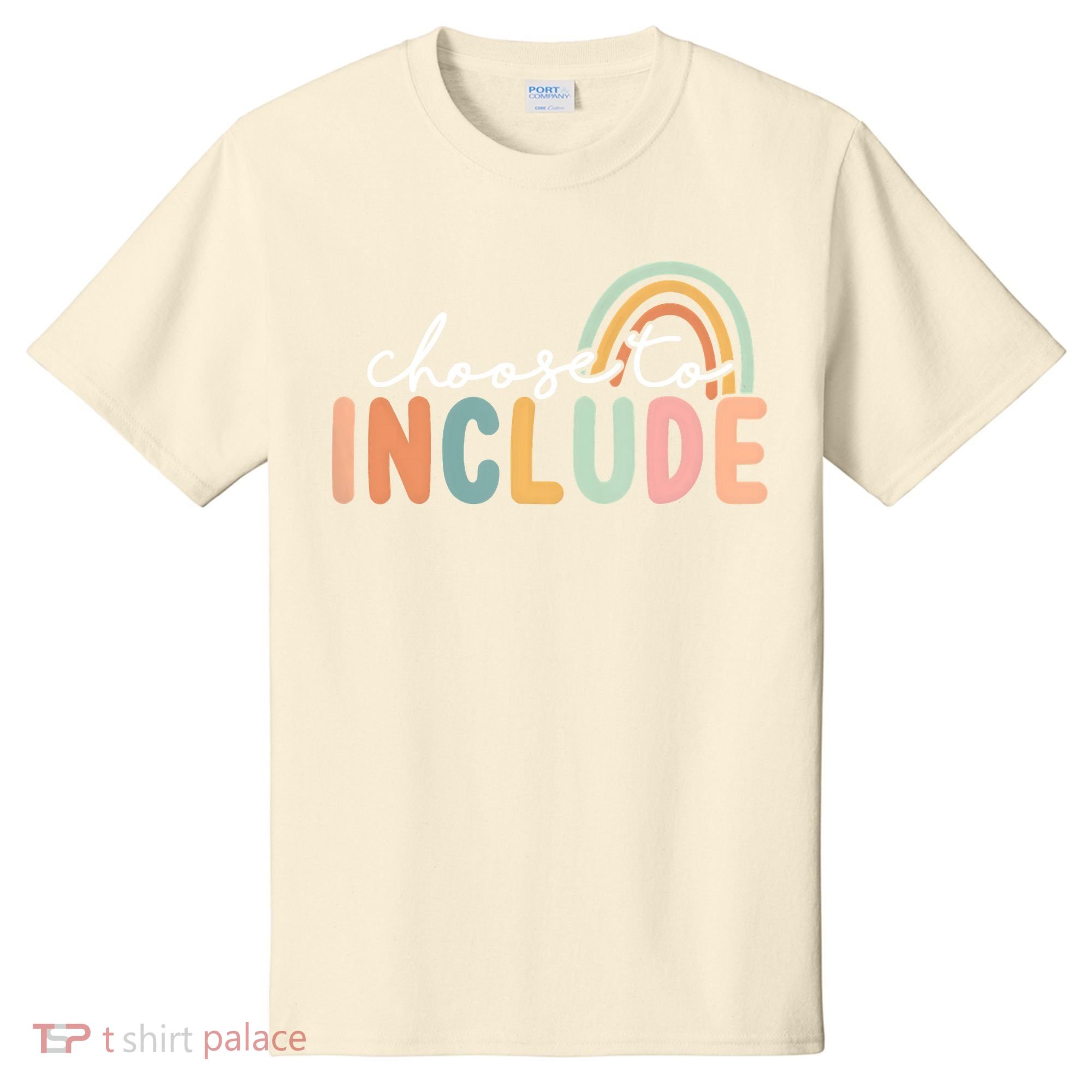 Choose To Include For Autism Teacher Special Education SPED T-Shirt