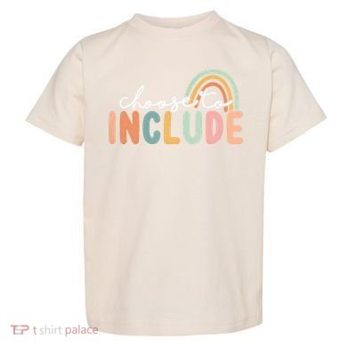 Choose To Include For Autism Teacher Special Education SPED Toddler T-Shirt