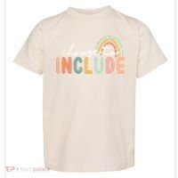 Choose To Include For Autism Teacher Special Education SPED Toddler T-Shirt thumb 0