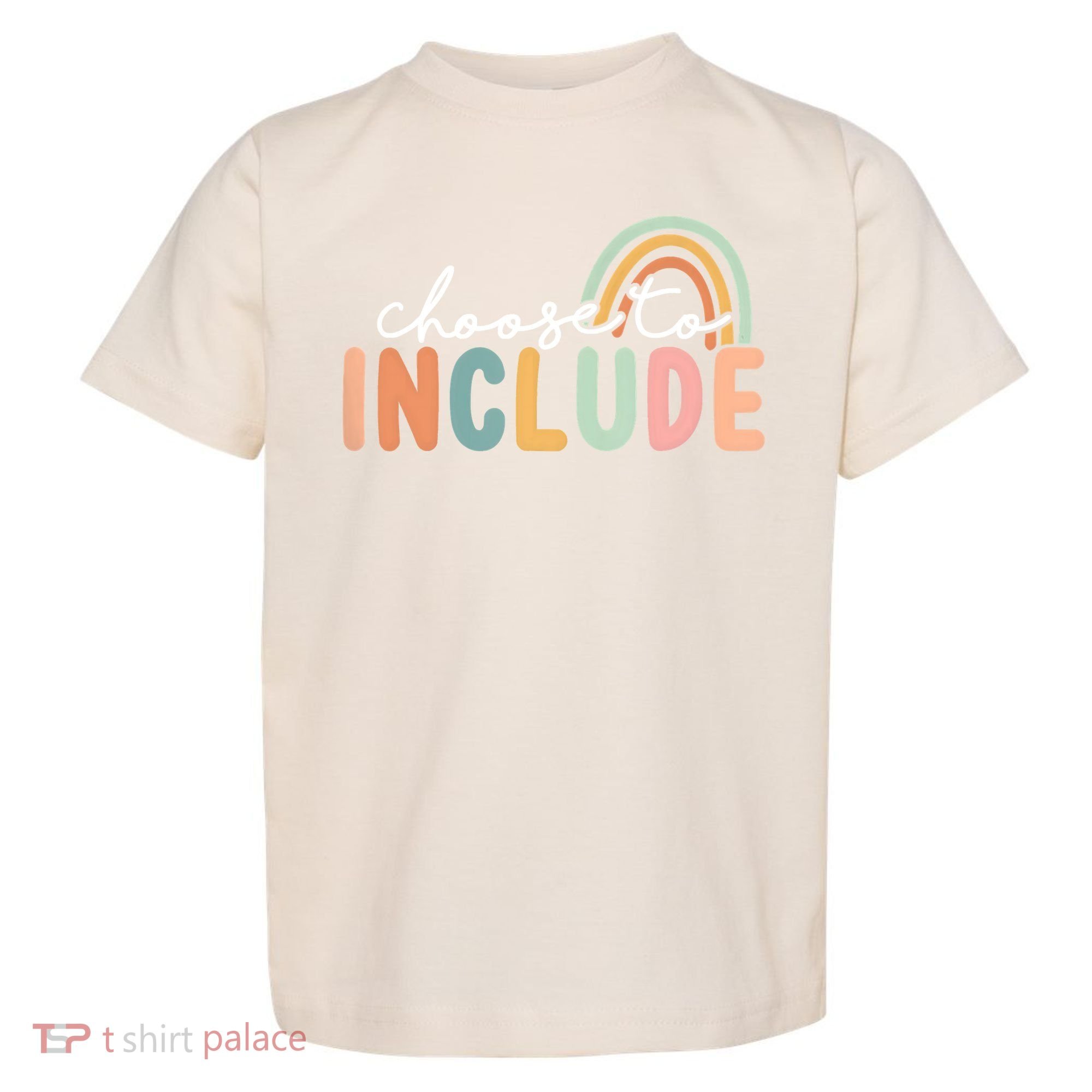 Choose To Include For Autism Teacher Special Education SPED Toddler T-Shirt