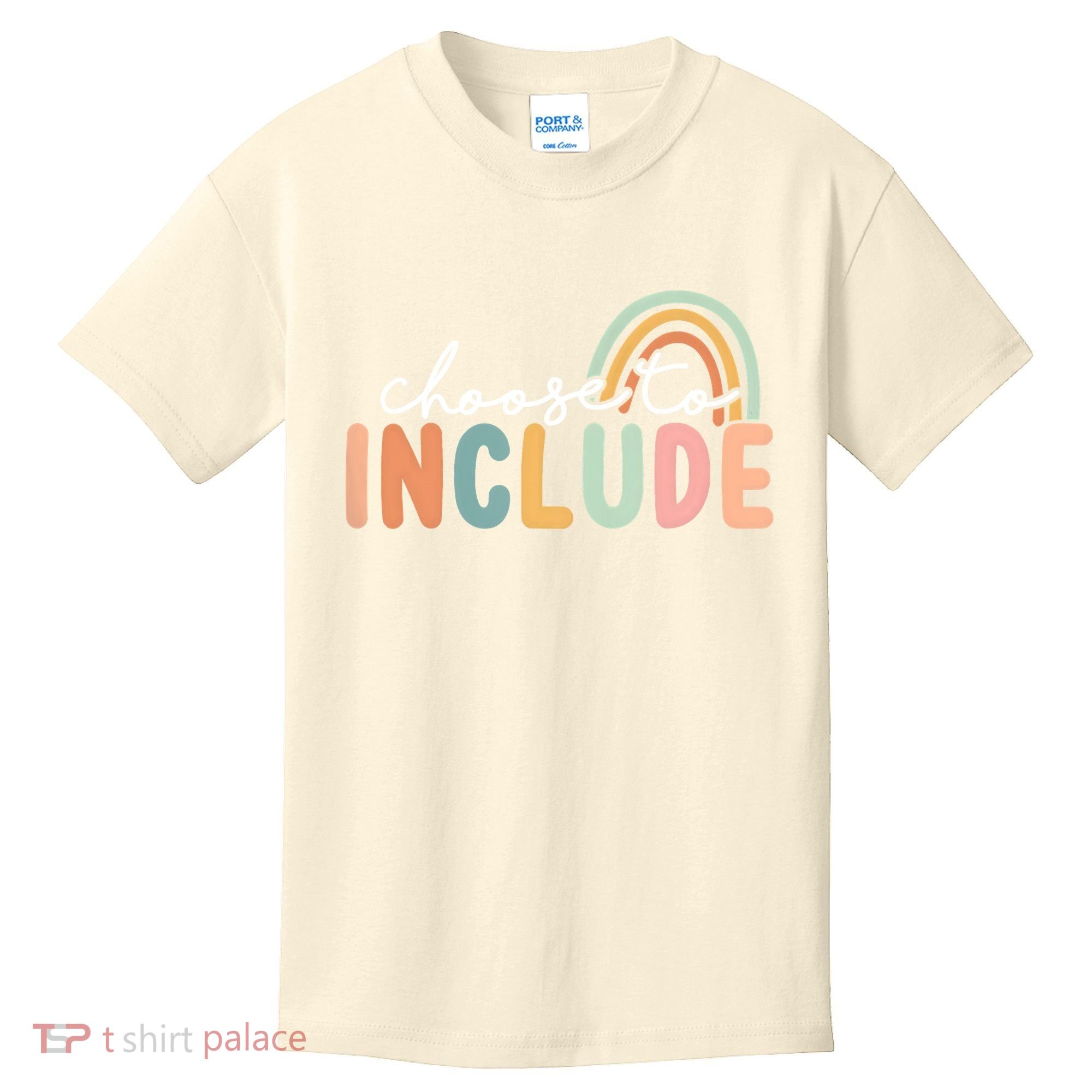 Choose To Include For Autism Teacher Special Education SPED Kids T-Shirt