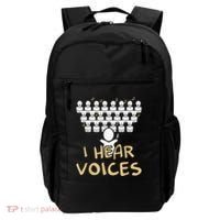 Choir Teacher I Hear Voices Funny Tee Chorister Backpack thumb 0
