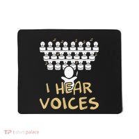 Choir Teacher I Hear Voices Funny Tee Chorister Mousepad thumb 0