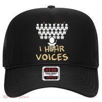 Choir Teacher I Hear Voices Funny Tee Chorister Hat thumb 0