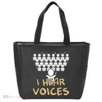 Choir Teacher I Hear Voices Funny Tee Chorister Tote Bag thumb 0