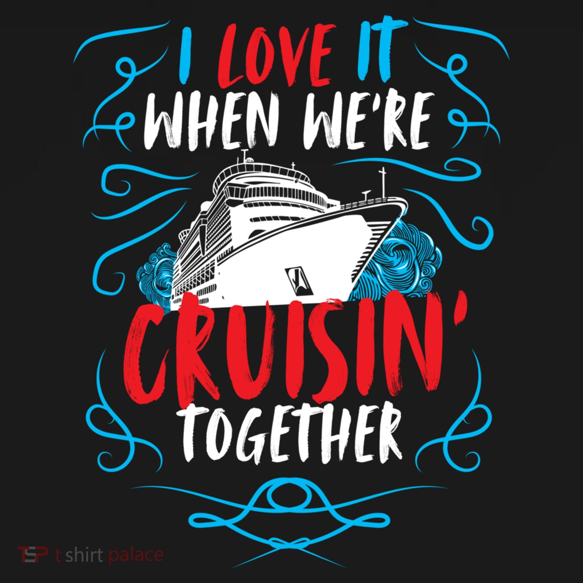 Cruisin Together I Cruise Ship Cruise Boat Cruise Cool Gift Doggie Tank