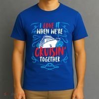 Cruisin Together I Cruise Ship Cruise Boat Cruise Cool Gift T-Shirt thumb 3