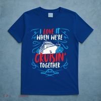 Cruisin Together I Cruise Ship Cruise Boat Cruise Cool Gift T-Shirt thumb 5