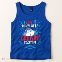 Cruisin Together I Cruise Ship Cruise Boat Cruise Cool Gift Tank Top thumb 2