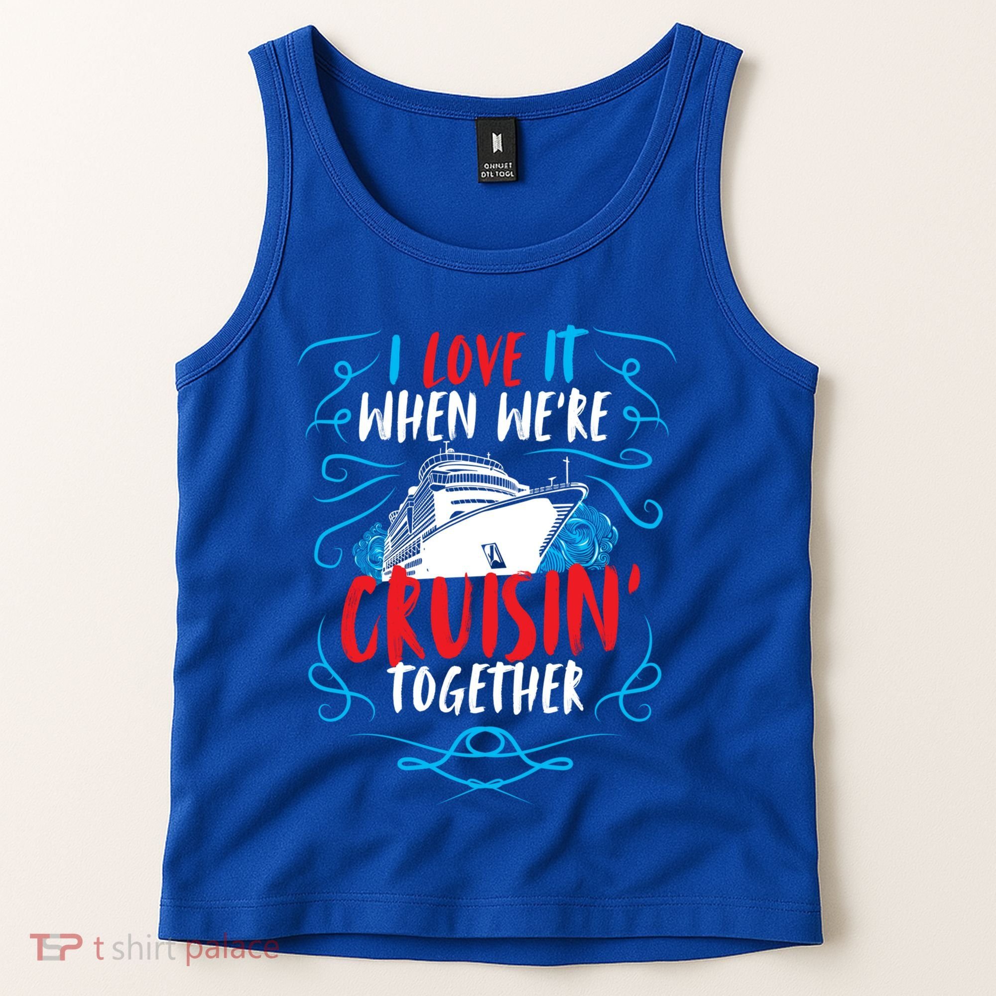 Cruisin Together I Cruise Ship Cruise Boat Cruise Cool Gift Tank Top