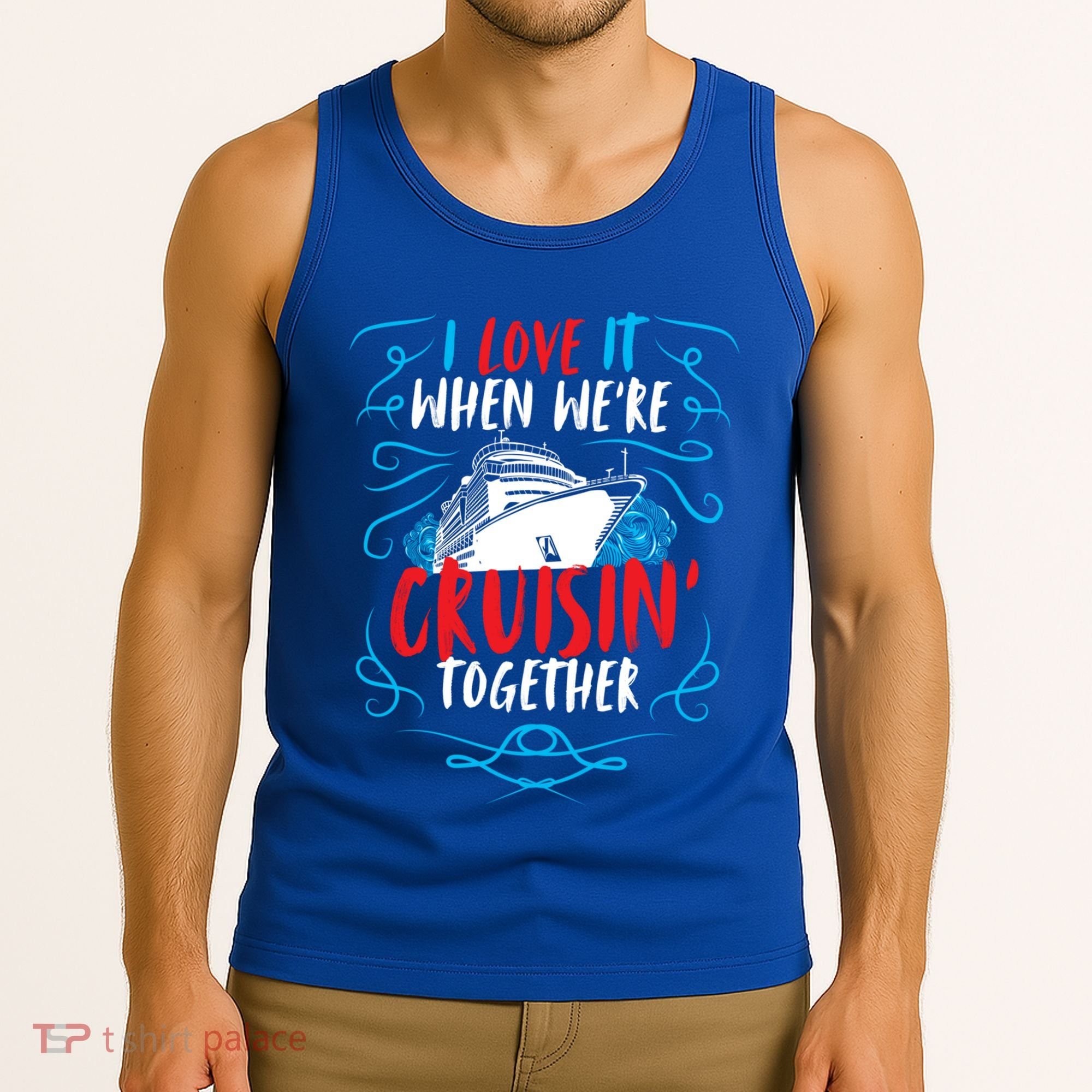 Cruisin Together I Cruise Ship Cruise Boat Cruise Cool Gift Tank Top