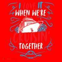 Cruisin Together I Cruise Ship Cruise Boat Cruise Cool Gift Santa Hat thumb 1