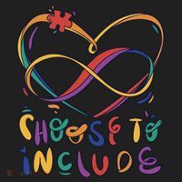 Choose To Include Autism Awareness Women's Sweatshirt thumb 2