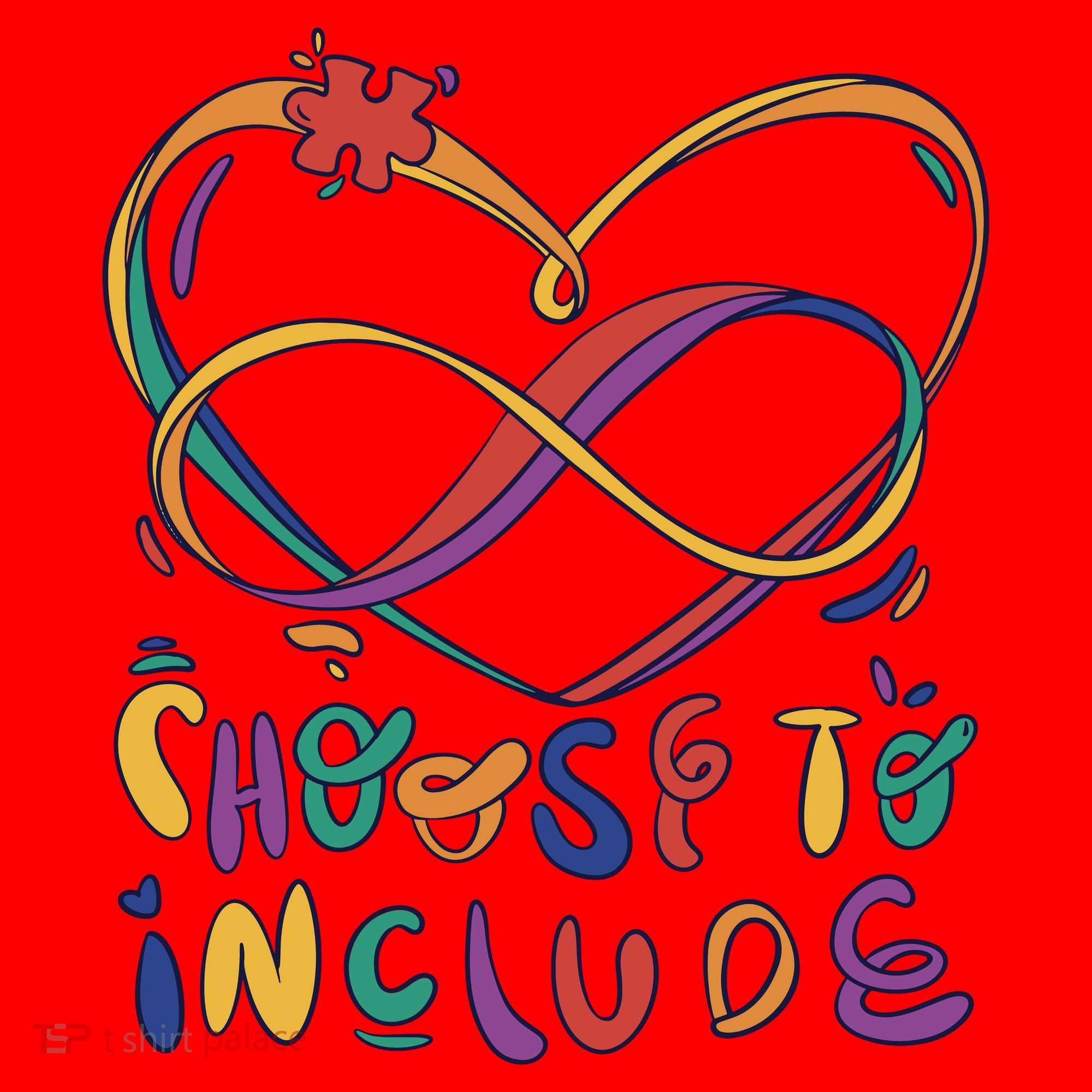 Choose To Include Autism Awareness Santa Hat
