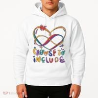 Choose To Include Autism Awareness Hoodie thumb 2